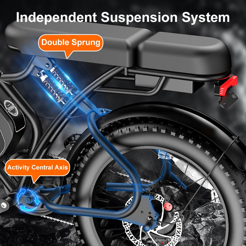 United States European Union Warehouse Fat  H3 Electric   Fat Tires Cheap Mountain   Disc Brakes   Electric