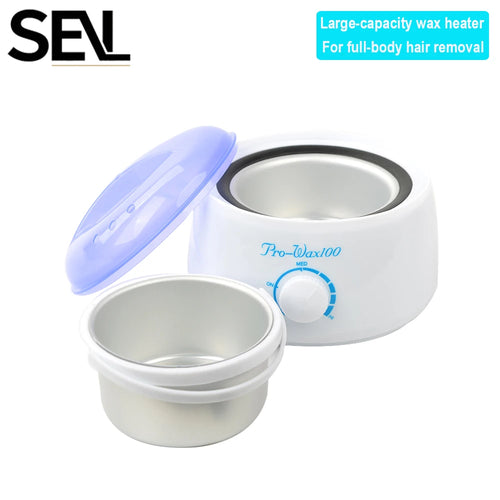 500ml Large-Capacity Wax Warmer and Hair Removal Wax Bead Set, with Knob Temperature Control and Indicator Light wax heater