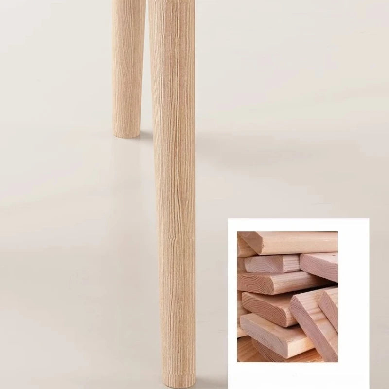 Arm Wooden Dining Chairs Designer Ergonomic Nordic Kitchen Dining Chairs Bedroom Modern Home Furniture Chaises Salle Manger