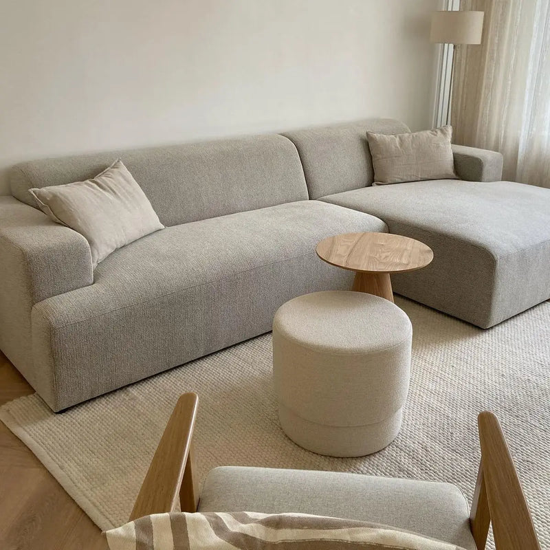 Customized Home Furniture Set Modern and Good Quality Simple Curved Sofa for Bedroom or Living Room Sofas with Different Colors