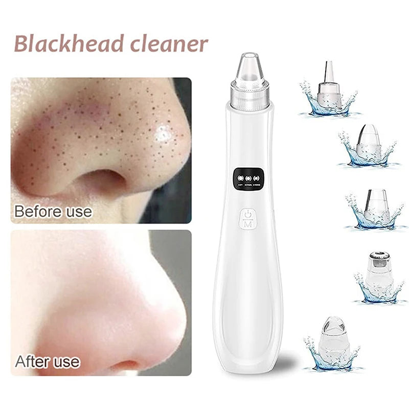 3 Suction Mode Face Cleansing Beauty Machine Dead Skin Remover Face Vacuum Blackhead Removal Skin
