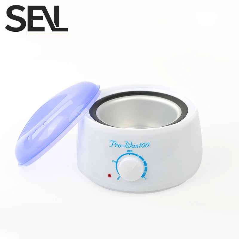 500ml Large-Capacity Wax Warmer and Hair Removal Wax Bead Set, with Knob Temperature Control and Indicator Light wax heater