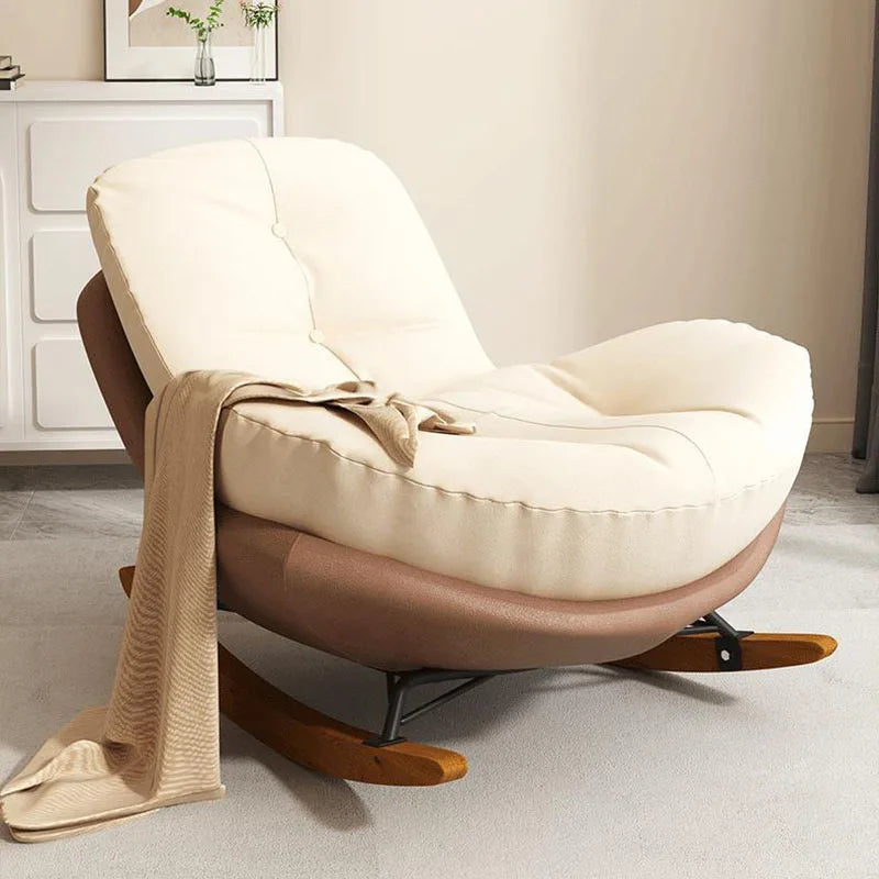 Lazy Sofa Rocking Chair for Adults Indoor Lounge Recliner Penguin Design Balcony Living Room Relax Chair Comfortable Home Seat