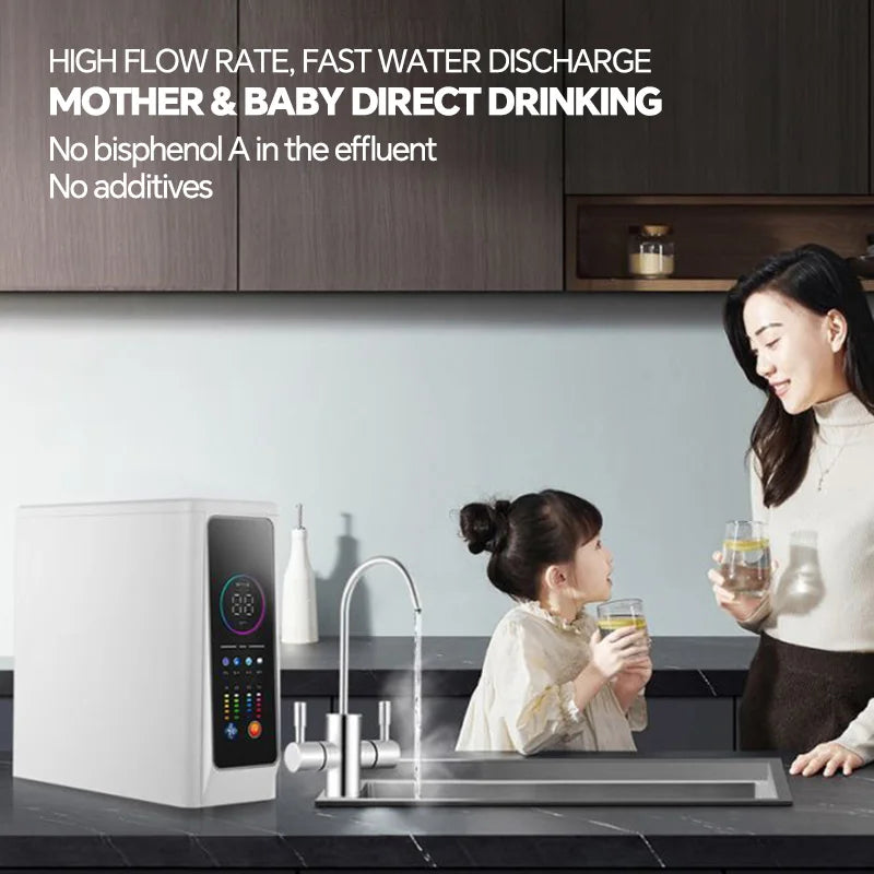 BROVA RO water purifier, household direct drinking machine, kitchen tap water reverse osmosis filtration 2024 new Pro600-1000G