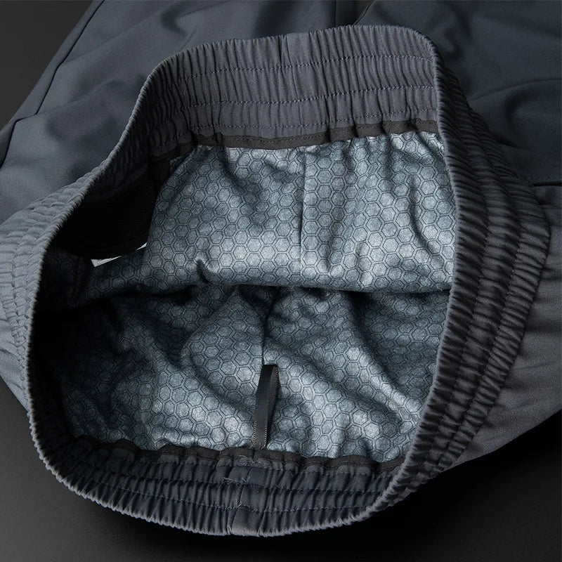 Men's Winter 90% Goose Down Pants Straight Loose Fit Elastic Waist Thick Warm Casual Down Trousers Man  כרית ברווז לגברים PT-586