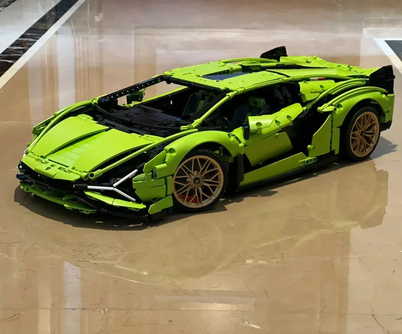 3696PCS Lambo Sian Compatible 42115 Technical Car Model Building  for Adults Bricks Toys for Boys Block Constructor Gifts Kids